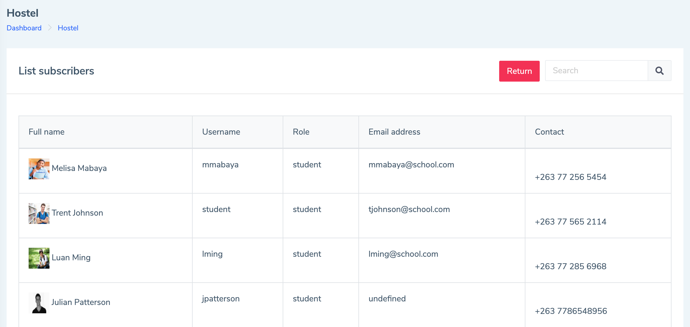 Eduopus hostels subs