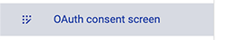 OAuth consent button