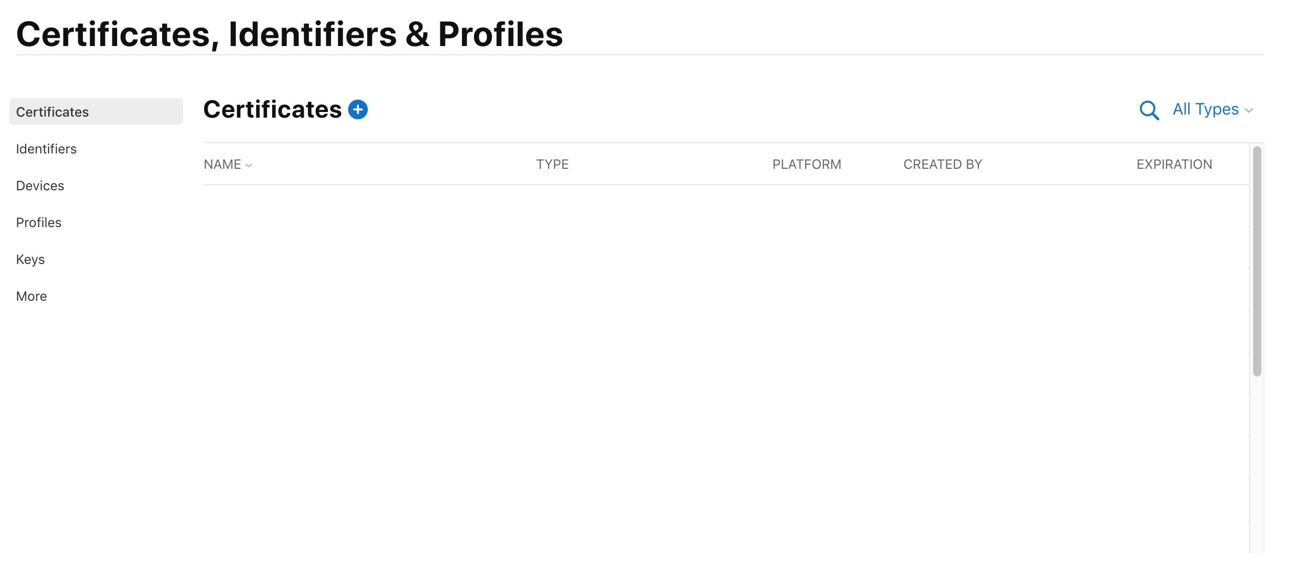 Eduopus iOS app certificate add new