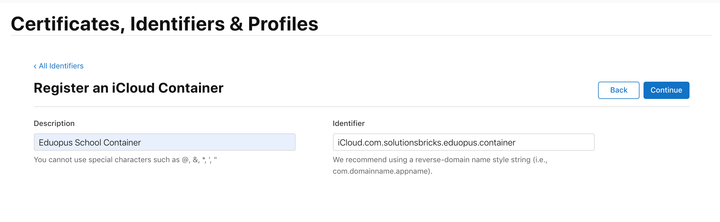 Eduopus ios app icloud info