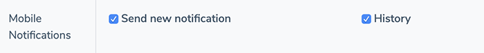Mobile Notiifiications Permissions