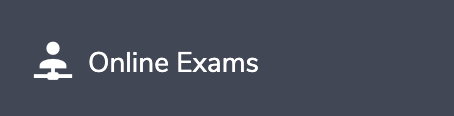 Eduopus Welcome Online Exams menu