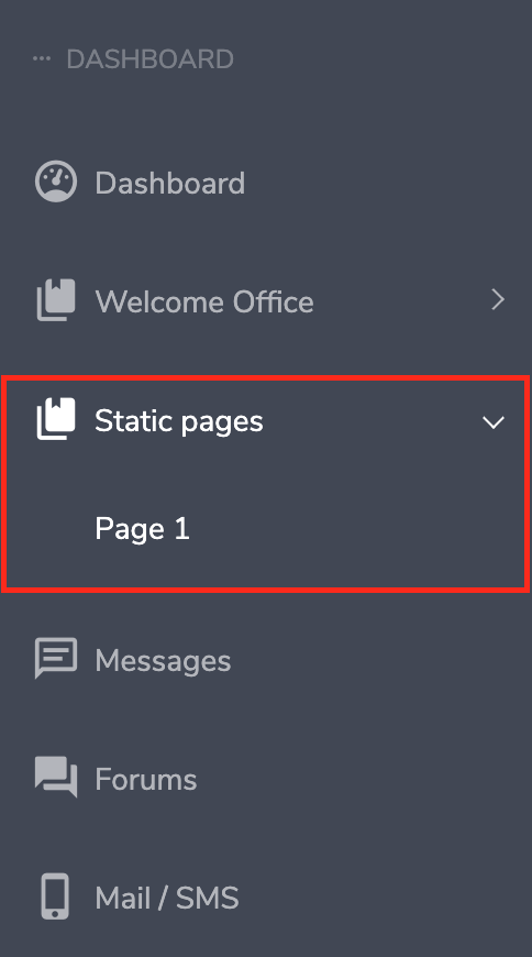 Eduopus static pages view